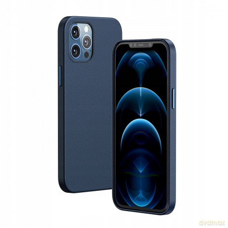 Baseus Original Magnetic Obudowa pokrowiec case etui magnetyczne skórzane do iPhone 12 Pro Max 6.7''