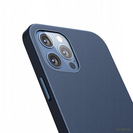 Baseus Original Magnetic Obudowa pokrowiec case etui magnetyczne skórzane do iPhone 12 Pro Max 6.7''