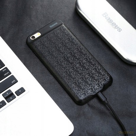 Baseus Plaid Cienkie etui case z wbudowaną baterią Power Bank do iPhone 7 8 *EOL