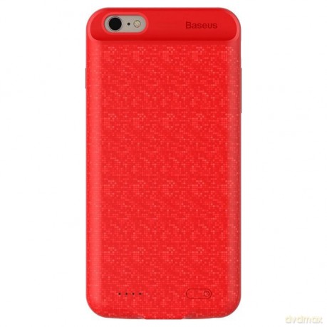 Baseus Plaid Cienkie etui ochronne case z wbudowaną baterią Power Bank do Iphone 6-s Plus 7300mAh EOL