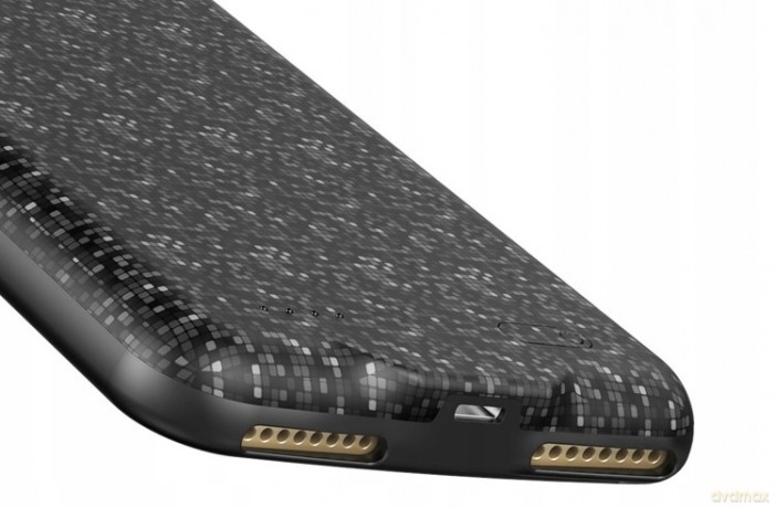 Baseus Plaid Cienkie etui z wbudowaną baterią Power Bank case do Iphone 7/8 Plus 3650mAh *EOL