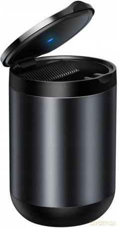 Baseus Premium Car Ashtray Popielniczka samochodowa biurowa podświetlana LED