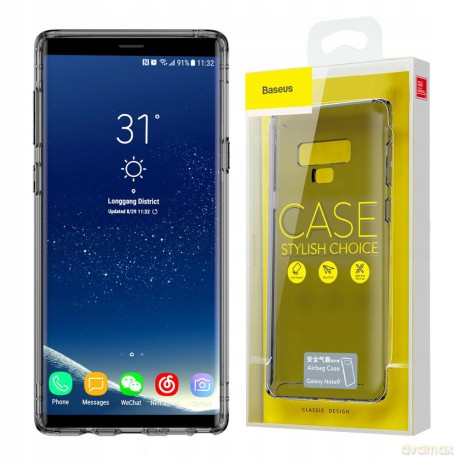 Baseus Safety Airbags Cienkie etui case pokrowiec ochronny do Samsung Note 9