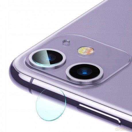 Baseus SGAPIPH61S-JT02 Szkło hartowane na obiektyw aparat do iPhone 11 6.1'' 2 sztuki EOL