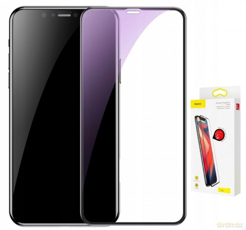 Baseus SGAPIPH65-TE01 Szkło ochronne hartowane 3D na cały ekran do iPhone XS Max 0.23