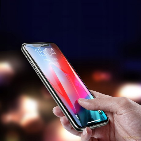 Baseus SGAPIPH65-TE01 Szkło ochronne hartowane 3D na cały ekran do iPhone XS Max 0.23
