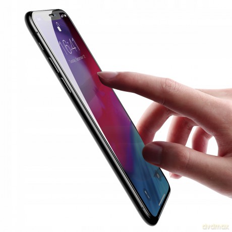 Baseus SGAPIPH65-TE01 Szkło ochronne hartowane 3D na cały ekran do iPhone XS Max 0.23