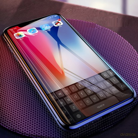 Baseus SGAPIPH65-TN01 Ochronne szkło hartowane 9H 6D cały ekran iPhone XS Max 0.2mm EOL