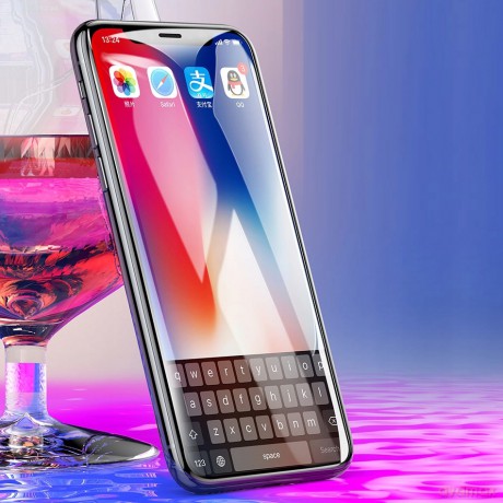 Baseus SGAPIPH65-TN01 Ochronne szkło hartowane 9H 6D cały ekran iPhone XS Max 0.2mm EOL