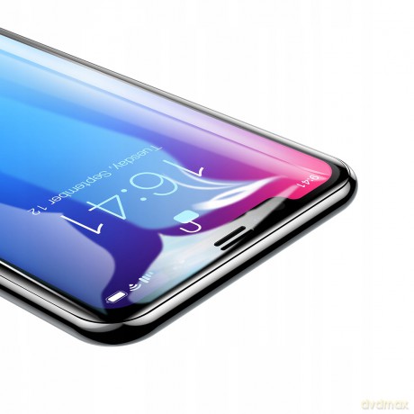 Baseus SGAPIPH65-TN01 Ochronne szkło hartowane 9H 6D cały ekran iPhone XS Max 0.2mm EOL