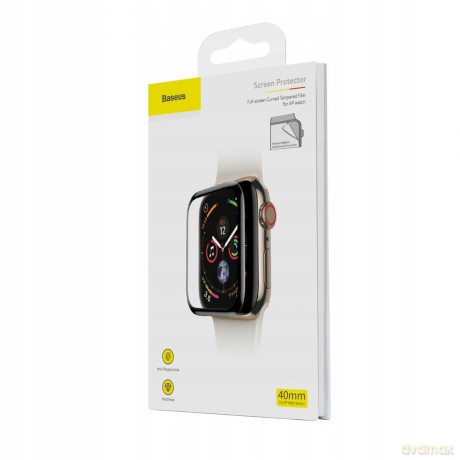 Baseus SGAPWA4-G01 Folia ochronna 3D do zegarka Apple Watch 4 series 40mm