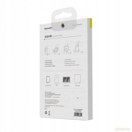 Baseus SGAPWA4-G01 Folia ochronna 3D do zegarka Apple Watch 4 series 40mm