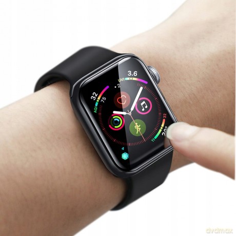 Baseus SGAPWA4-G01 Folia ochronna 3D do zegarka Apple Watch 4 series 40mm