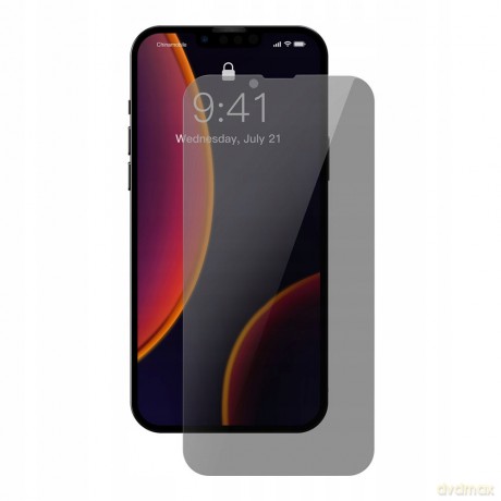 Baseus SGBL020602 Szkło hartowane prywatyzujące do iPhone 13 Mini 5.4'' 2szt