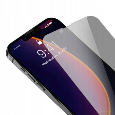 Baseus SGBL020602 Szkło hartowane prywatyzujące do iPhone 13 Mini 5.4'' 2szt
