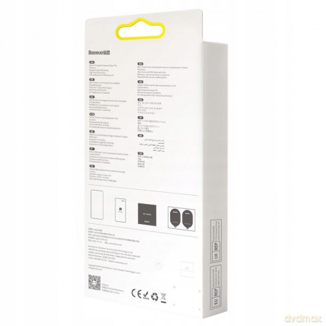 Baseus SGBL020602 Szkło hartowane prywatyzujące do iPhone 13 Mini 5.4'' 2szt