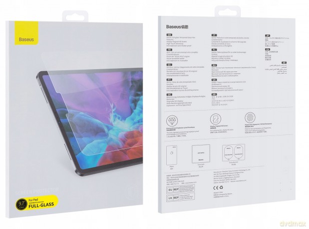 Baseus SGBL021302 Szkło hartowane 3D do Apple iPad 9.7'' 2018