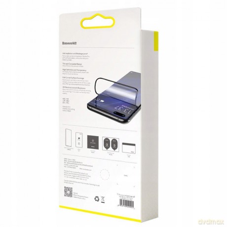 Baseus SGHWP40P-KR01 Folia ochronna 3D na cały ekran do Huawei P40 Pro 2szt EOL