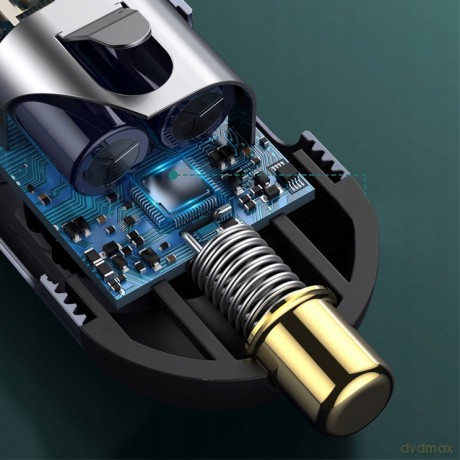 Baseus Share Togheter Ładowarka samochodowa z rozgałęźnikiem 4x USB USB-C 120W Powe Delivery Quick Charge 4.0
