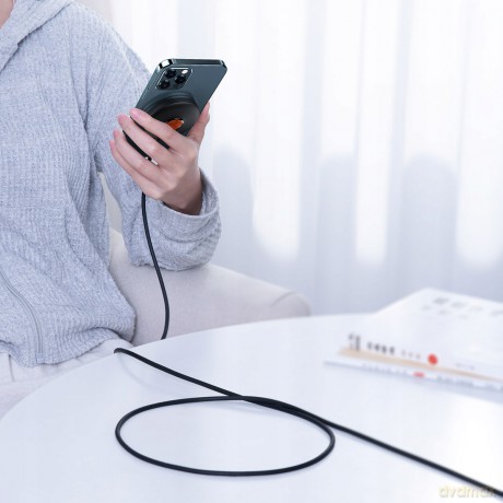 Baseus Simple Magnetic Stand Ładowarka indukcyjna bezprzewodowa MagSafe 15W + uchwyt