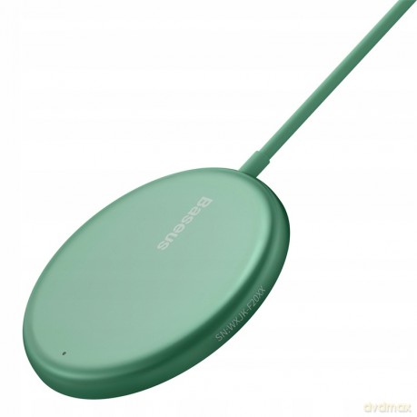 Baseus Simple Mini Magnetic Ładowarka indukcyjna bezprzewodowa Qi do iPhone 12 MagSafe 15W