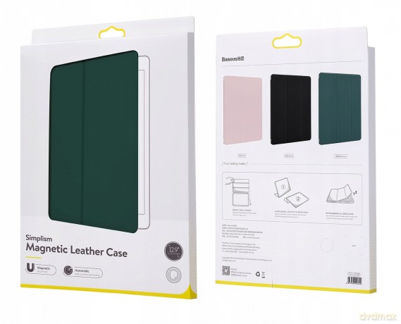 Baseus Simplism Magnetyczne etui pokrowiec case stojak do iPad Pro 12.9'' (2020) EOL