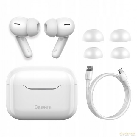Baseus SIMU S1 Słuchawki bezprzewodowe Bluetooth 5.1 ANC SBC AAC