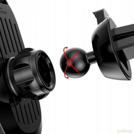 Baseus Smart Car Mount Uchwyt samochodowy do telefonu automatyczny na kratkę nawiewu EOL