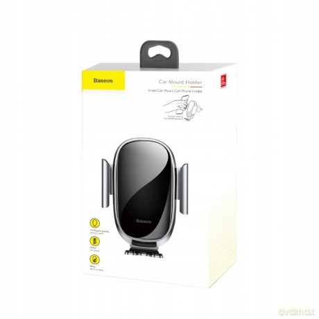 Baseus Smart Car Mount Uchwyt samochodowy do telefonu automatyczny na kratkę nawiewu EOL