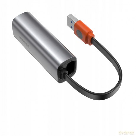 Baseus Steel Cannon Adapter USB/ TYPE-C RJ45 GIGABIT LAN 1000MB