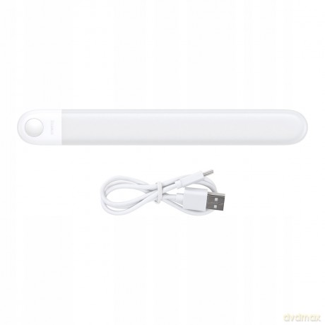 Baseus Sunshine series Bezprzewodowa lampka z czujnikiem ruchu magnetyczna + latarka LED zimne światło