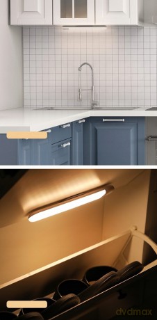 Baseus Sunshine series Bezprzewodowa lampka z czujnikiem ruchu magnetyczna + latarka LED zimne światło