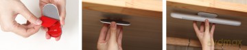 Baseus Sunshine series Bezprzewodowa lampka z czujnikiem ruchu magnetyczna + latarka LED zimne światło