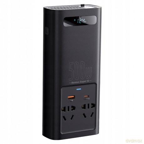 Baseus Super Si Power Inverter Przetwornica inwerter samochodowy 500W