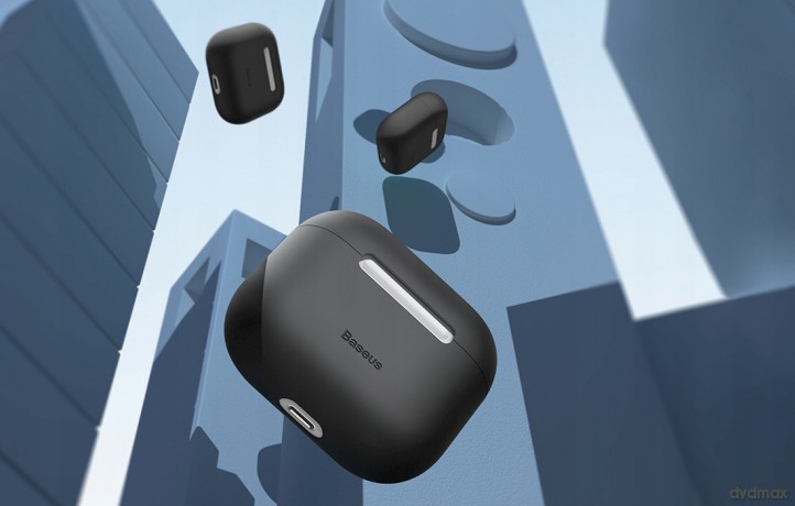 Baseus Super Thin Etui silikonowe case pokrowiec na słuchawki Apple AirPods 3