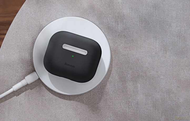 Baseus Super Thin Etui silikonowe case pokrowiec na słuchawki Apple AirPods 3