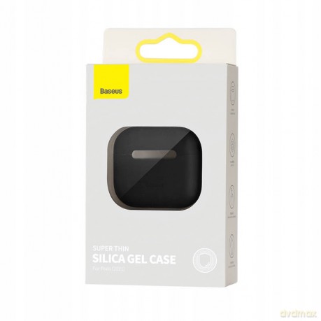 Baseus Super Thin Etui silikonowe case pokrowiec na słuchawki Apple AirPods 3