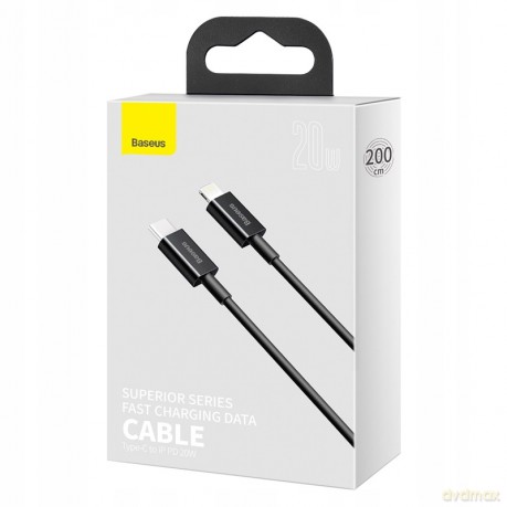 Baseus Superior Series Kabel USB-C Lightning do iPhone Power Delivery 20W 18W