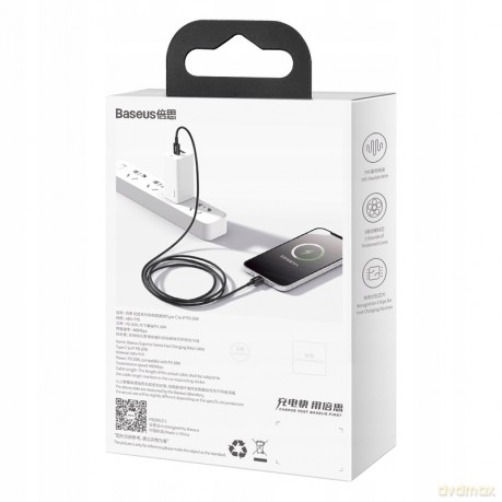 Baseus Superior Series Kabel USB-C Lightning do iPhone Power Delivery 20W 18W