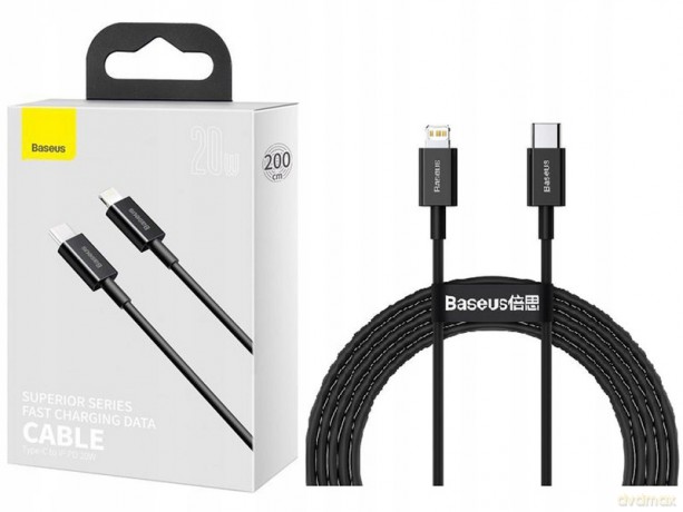 Baseus Superior Series Kabel USB-C Lightning do iPhone Power Delivery 20W 18W