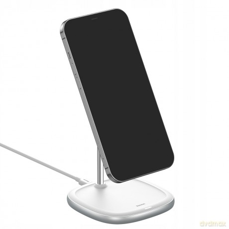 Baseus Swan Ładowarka indukcyjna uchwyt MagSafe 15W do serii iPhone 12