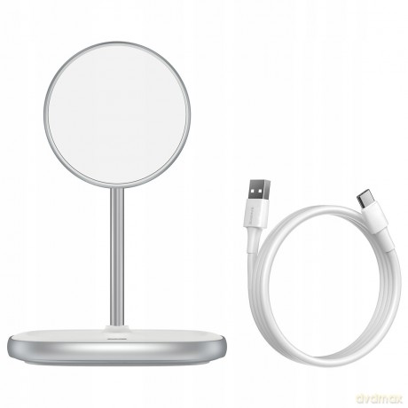 Baseus Swan Ładowarka indukcyjna uchwyt MagSafe 15W do serii iPhone 12