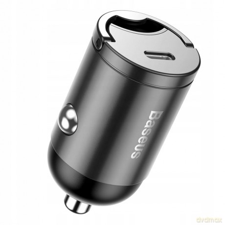 Baseus Tiny Star Ładowarka samochodowa USB-C Type-C Power Delivery 3.0 Quick Charge 4.0+ 30W