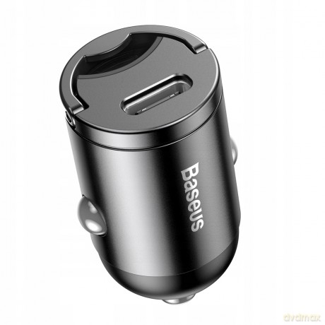 Baseus Tiny Star Ładowarka samochodowa USB-C Type-C Power Delivery 3.0 Quick Charge 4.0+ 30W