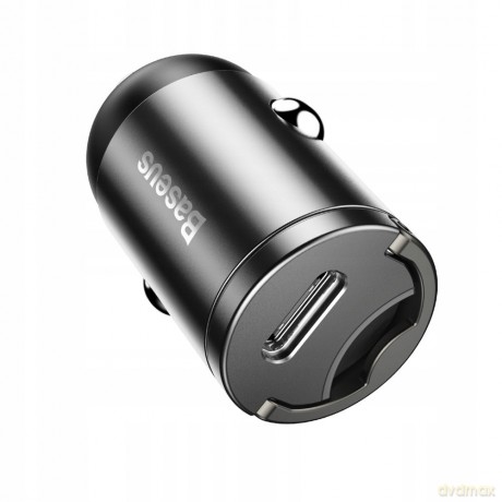 Baseus Tiny Star Ładowarka samochodowa USB-C Type-C Power Delivery 3.0 Quick Charge 4.0+ 30W