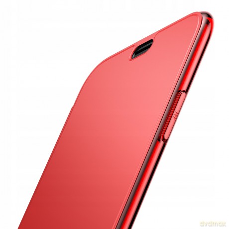Baseus Touchable Etui case z klapką ze szkła hartowanego futerał ochronny do iPhone XS 5.8'' EOL