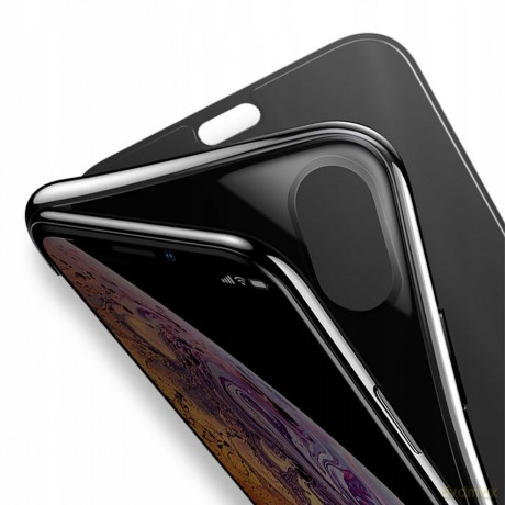 Baseus Touchable Etui case z klapką ze szkła hartowanego futerał ochronny do iPhone XS 5.8'' EOL