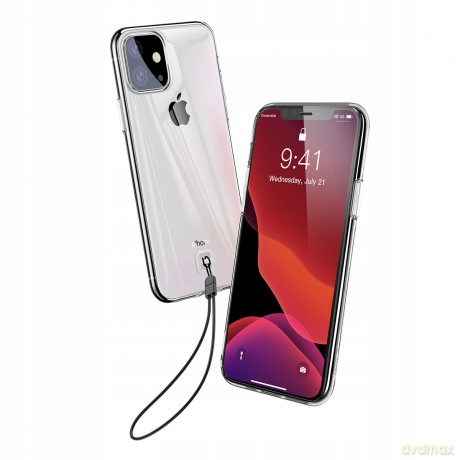 Baseus Transparent Key Cienkie etui pokrowiec obudowa case do iPhone 11 *EOL