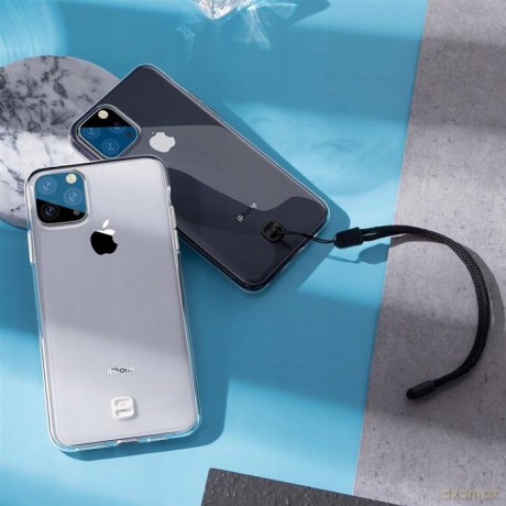 Baseus Transparent Key Cienkie etui pokrowiec obudowa case do iPhone 11 *EOL