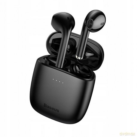 Baseus True W04 Pro Słuchawki bezprzewodowe bluetooth 5.0 z etui ładującym indukcyjnym wodoodporne
